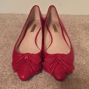Louise et Cie leather ballet flats with bow